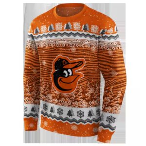 baltimore orioles christmas trees orange hoodie new arrival